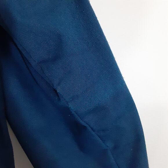 Vintage 70s Walls Blizzard Pruf Coveralls Blue Boilersuit Jumpsuit Zip Leg Men M - Picture 12 of 15